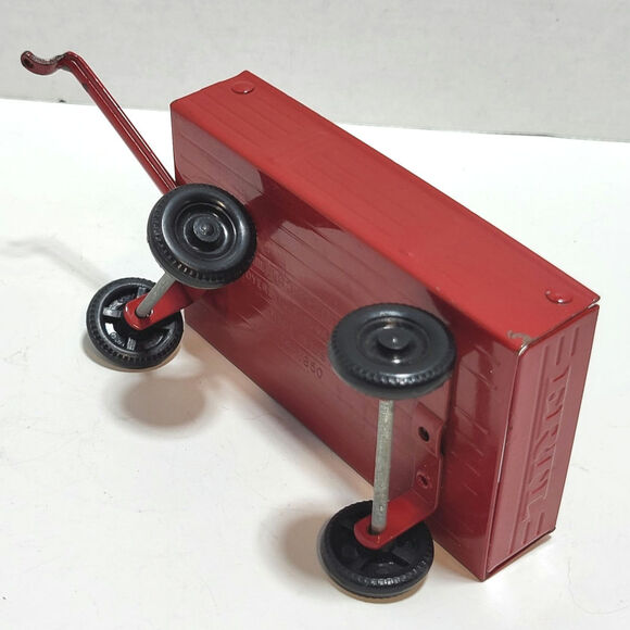ERTL Diecast Little Red Trailer Wagon with Articulated Hitch Vintage 1980s - Picture 4 of 7